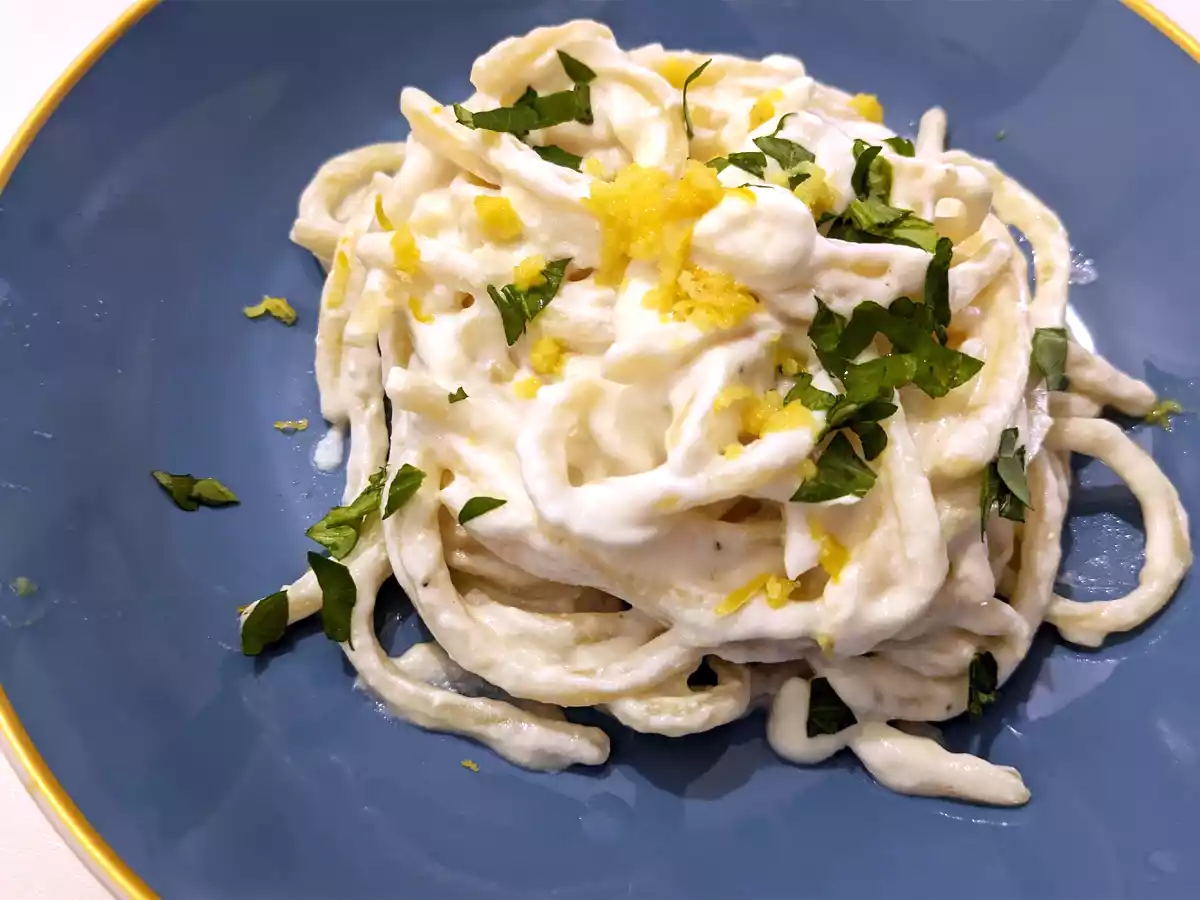 Pâtes à la ricotta et au citron, une recette acidulée et gourmande
