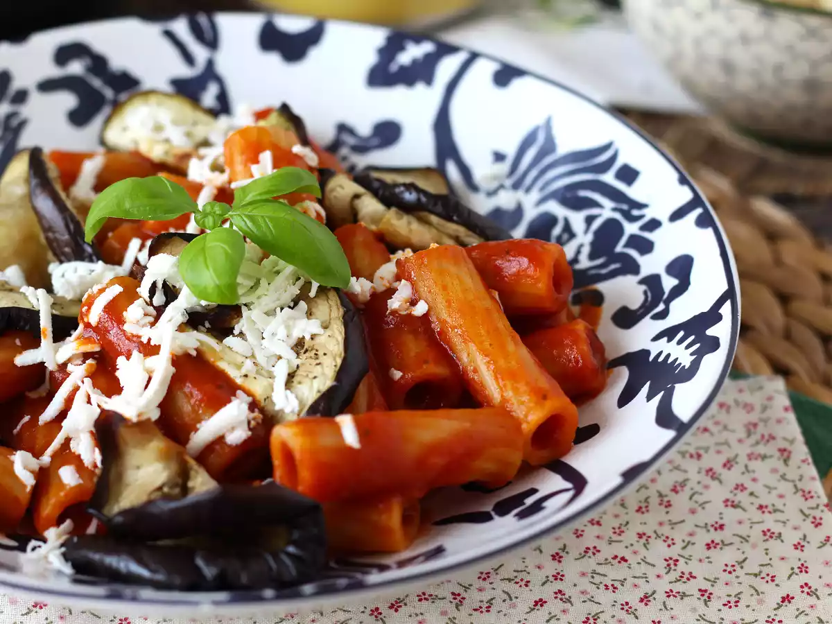 Pâtes à la Sicilienne aux aubergines, la version facile et légère - Pasta alla Norma - photo 2