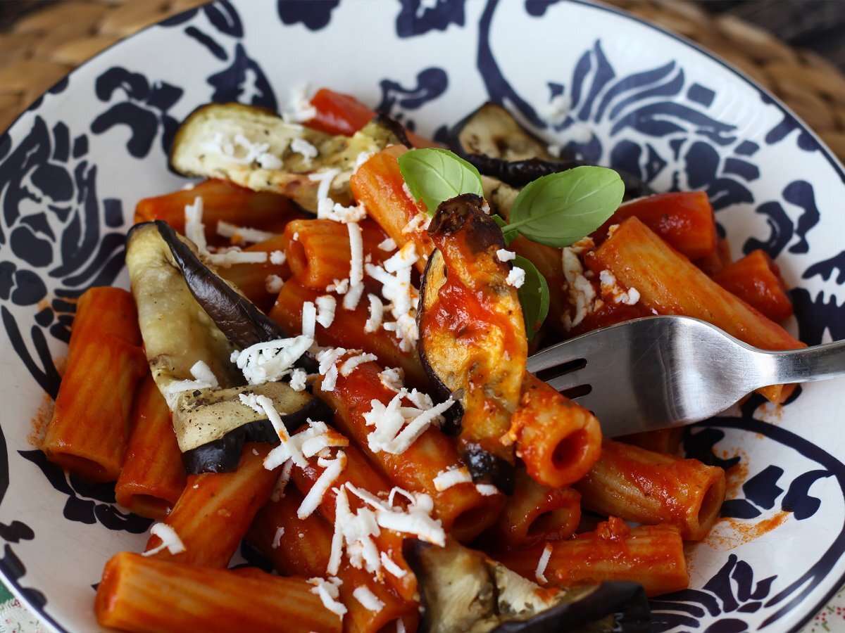 Pâtes à la Sicilienne aux aubergines, la version facile et légère - Pasta alla Norma - photo 4