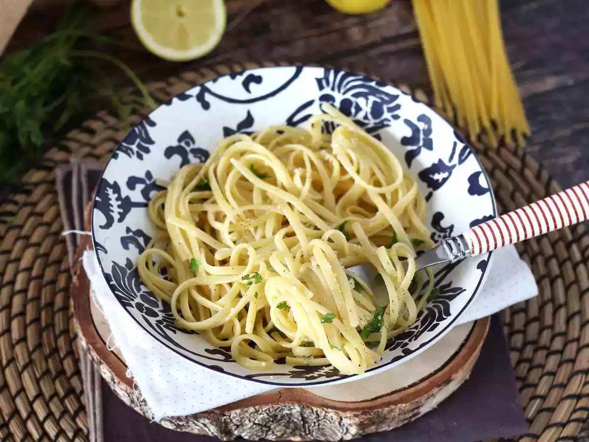 Pâtes au citron - Pasta al limone (votre futur plat préféré!) - photo 4
