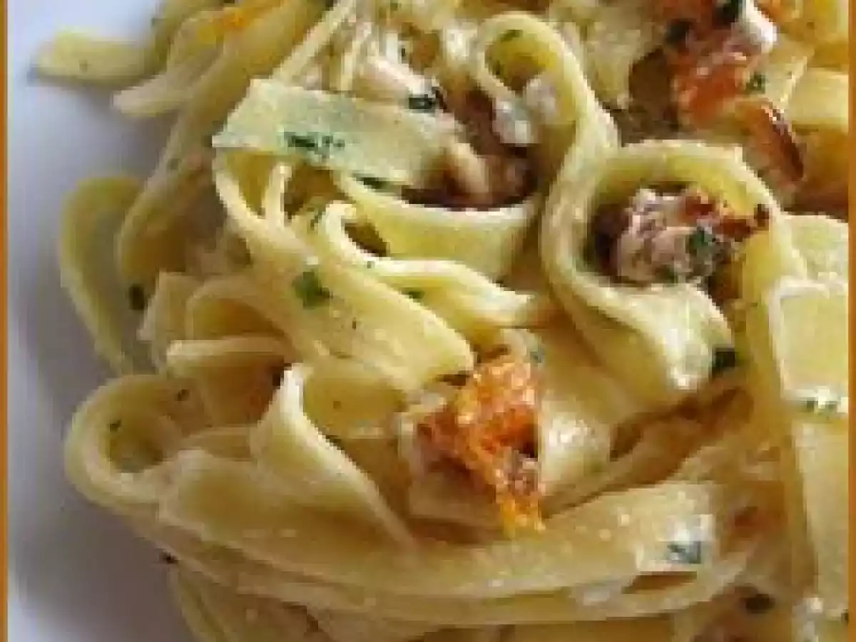 Pâtes au potiron grillé et à la fêta