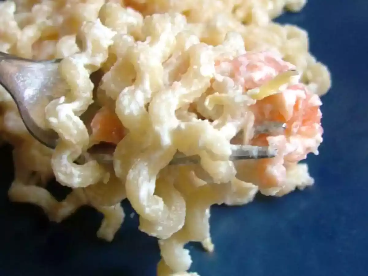 Pâtes au saumon, citron & ricotta