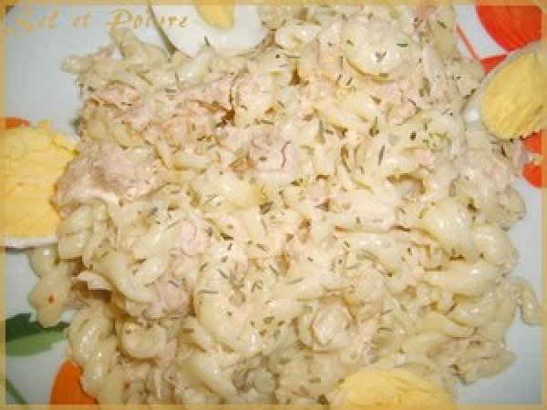 Pates Au Thon Et Aux Oeufs Durs Recette Ptitchef