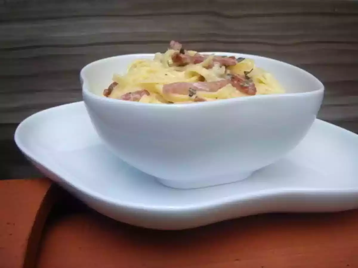 Pâtes carbonara de luxe : un régal ! - photo 2