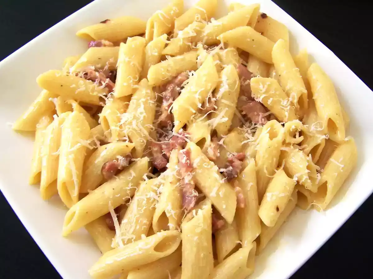 Pâtes Carbonara : idéal pour les enfants !