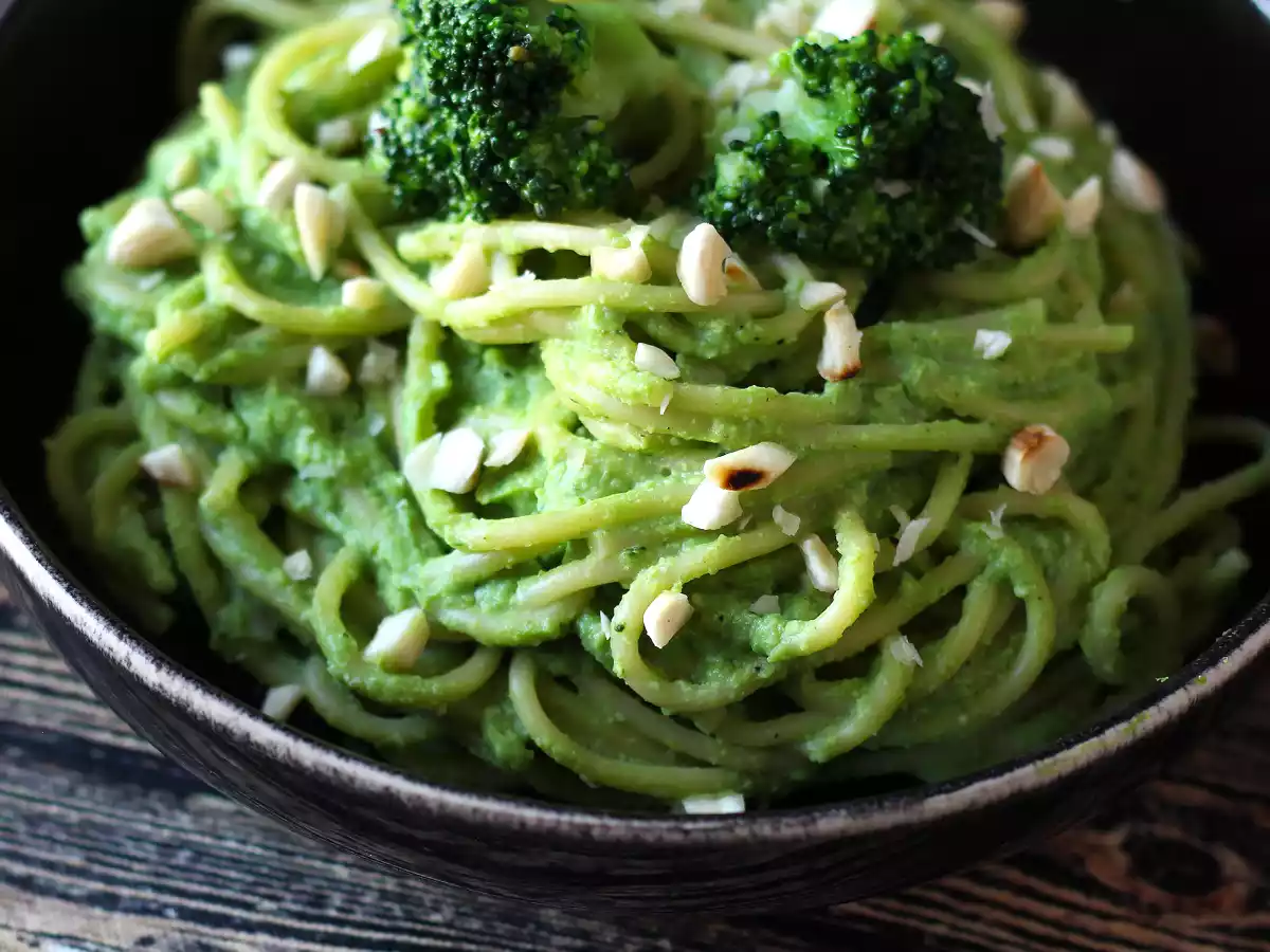 Pâtes crémeuses au brocoli et aux amandes - photo 6