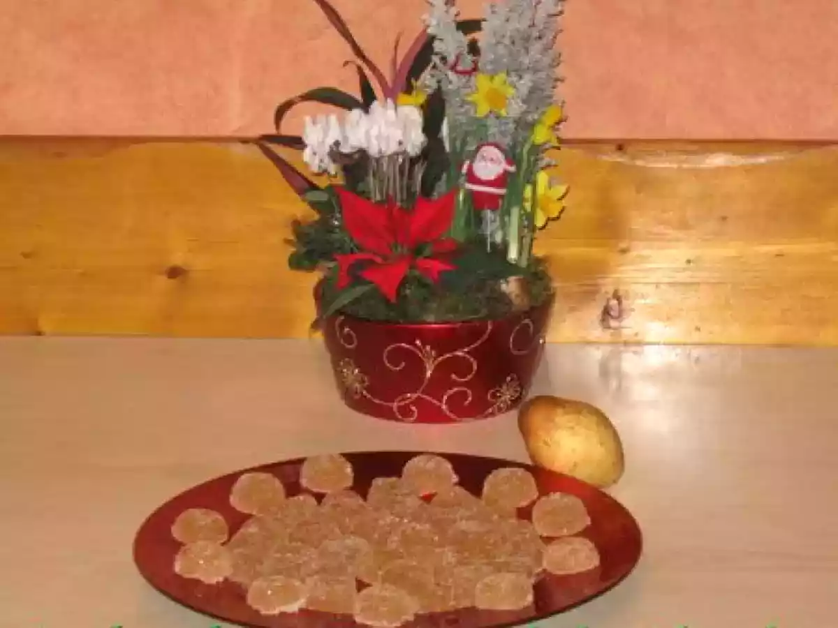 Pâtes de fruits à la poire...