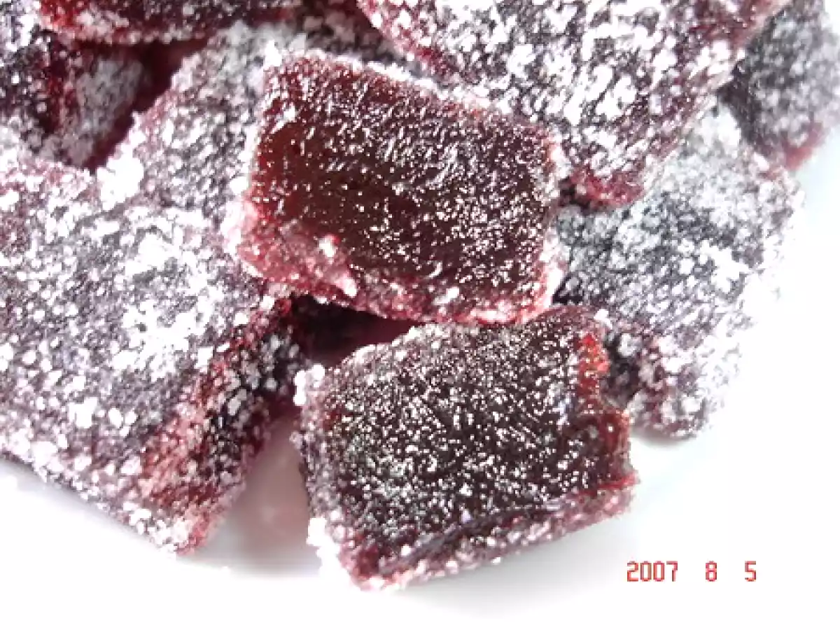 Pâtes de fruits au cassis et aux groseilles rouges - photo 3