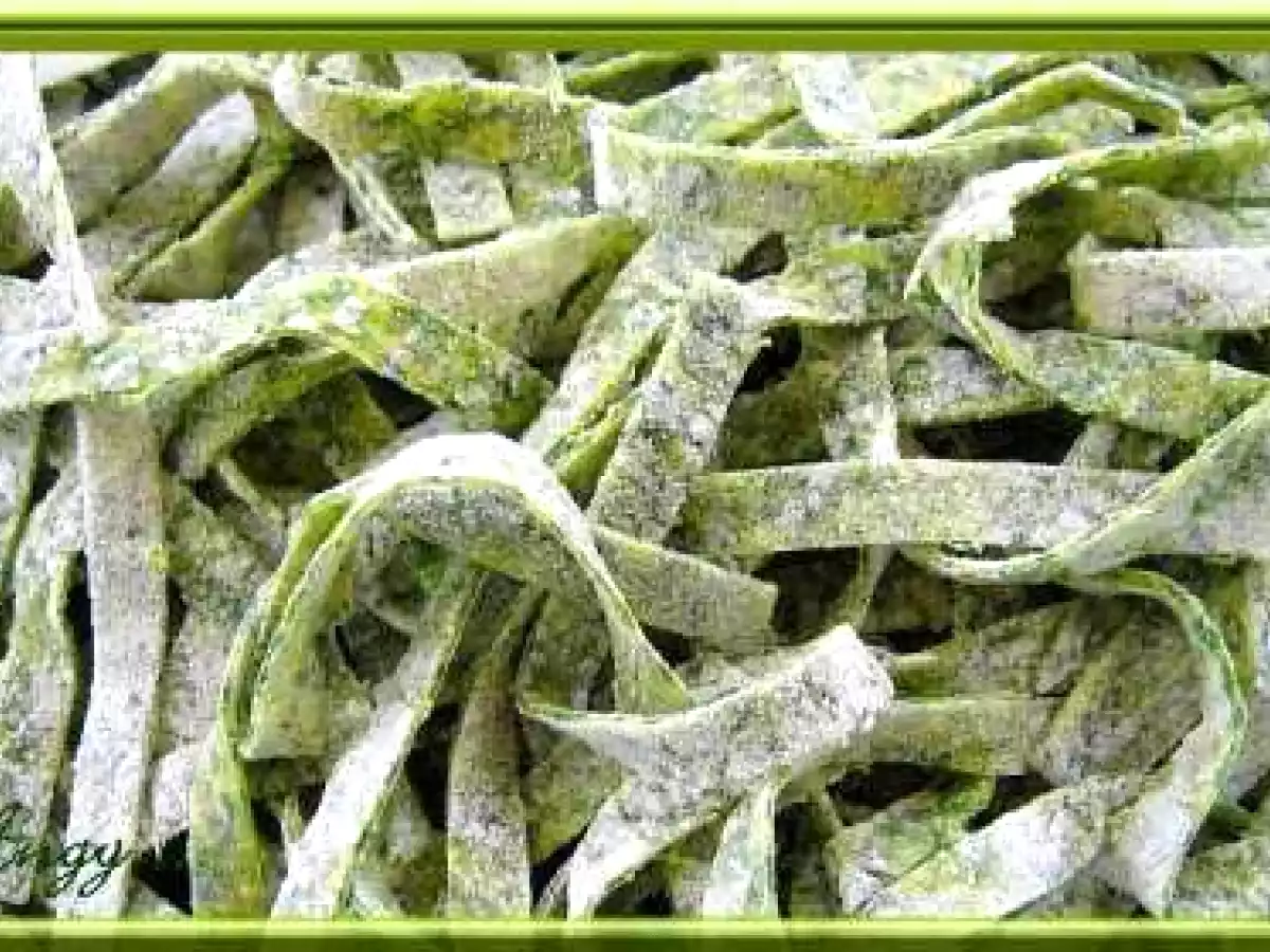 pâtes fraîches aux épinards - photo 2