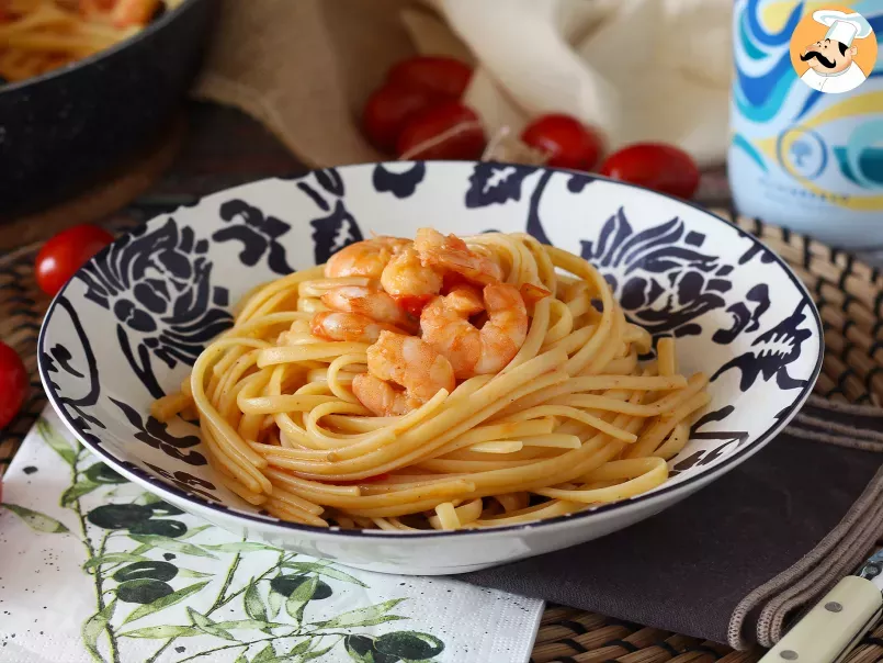 Pâtes spaghetti aux tomates et crevettes : la recette ultra facile qui plaira à tous - photo 2
