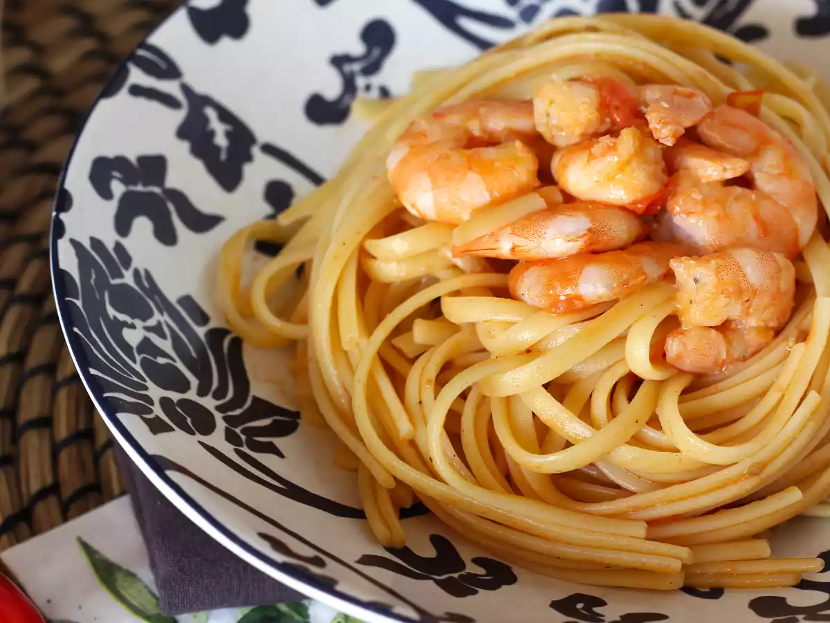 Pâtes spaghetti aux tomates et crevettes : la recette ultra facile qui plaira à tous - photo 4