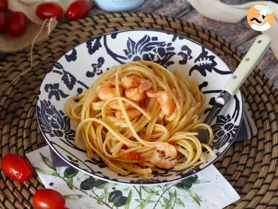 Pâtes spaghetti aux tomates et crevettes : la recette ultra facile qui plaira à tous, photo 2