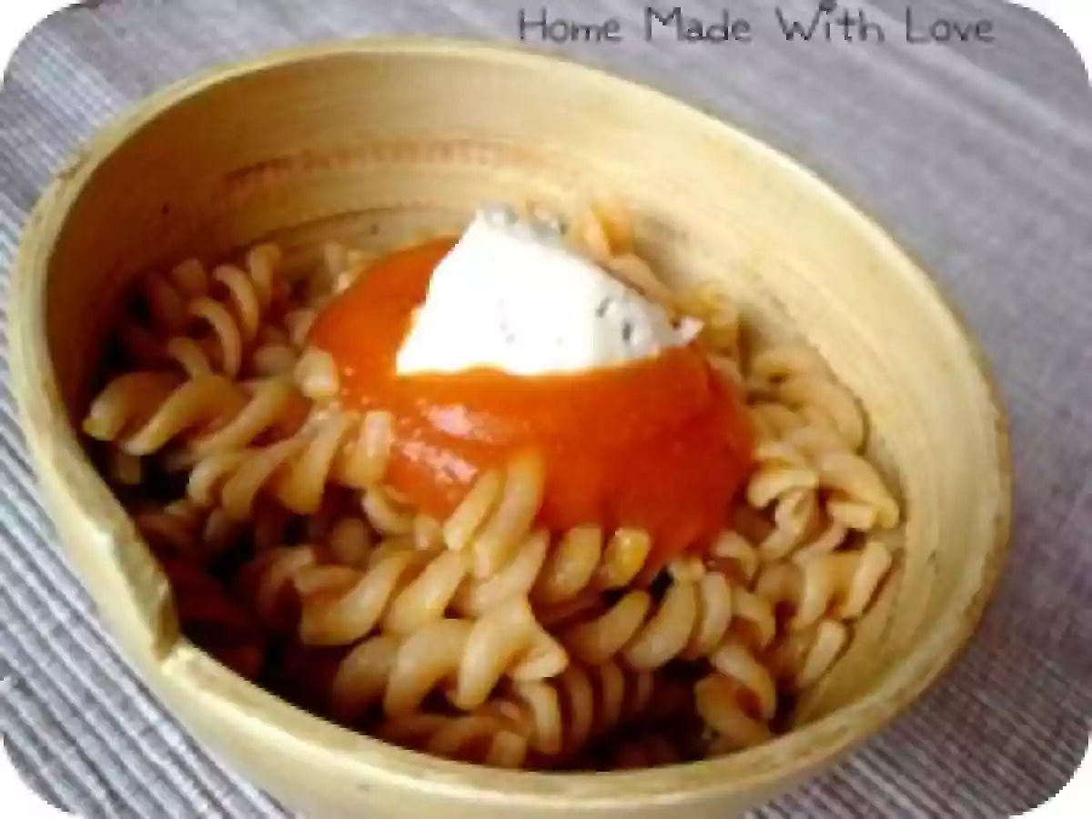 Pâtes (spirelli) sauce au potiron, sauge et gorgonzola - photo 2