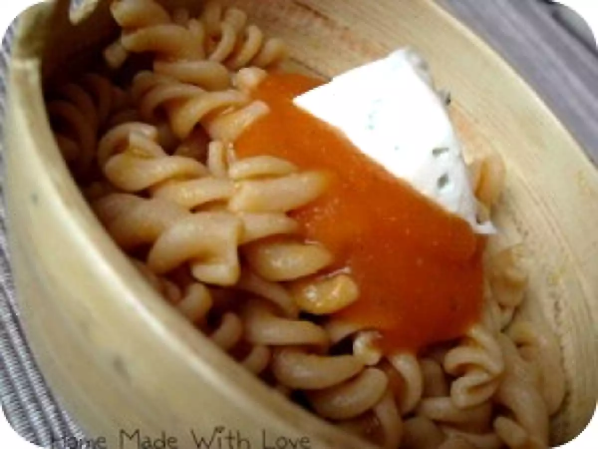 Pâtes (spirelli) sauce au potiron, sauge et gorgonzola - photo 3