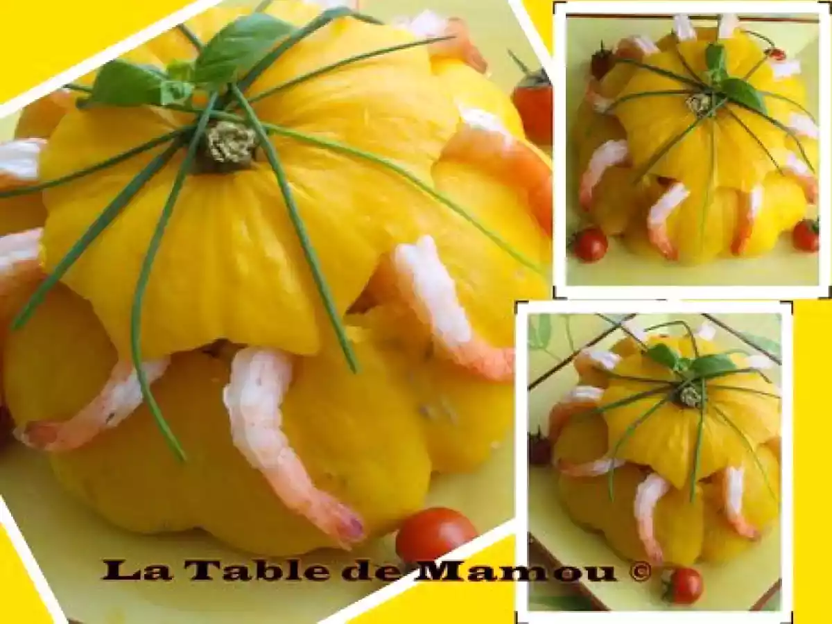 Pâtisson au thon, crevettes et au crabe - photo 2