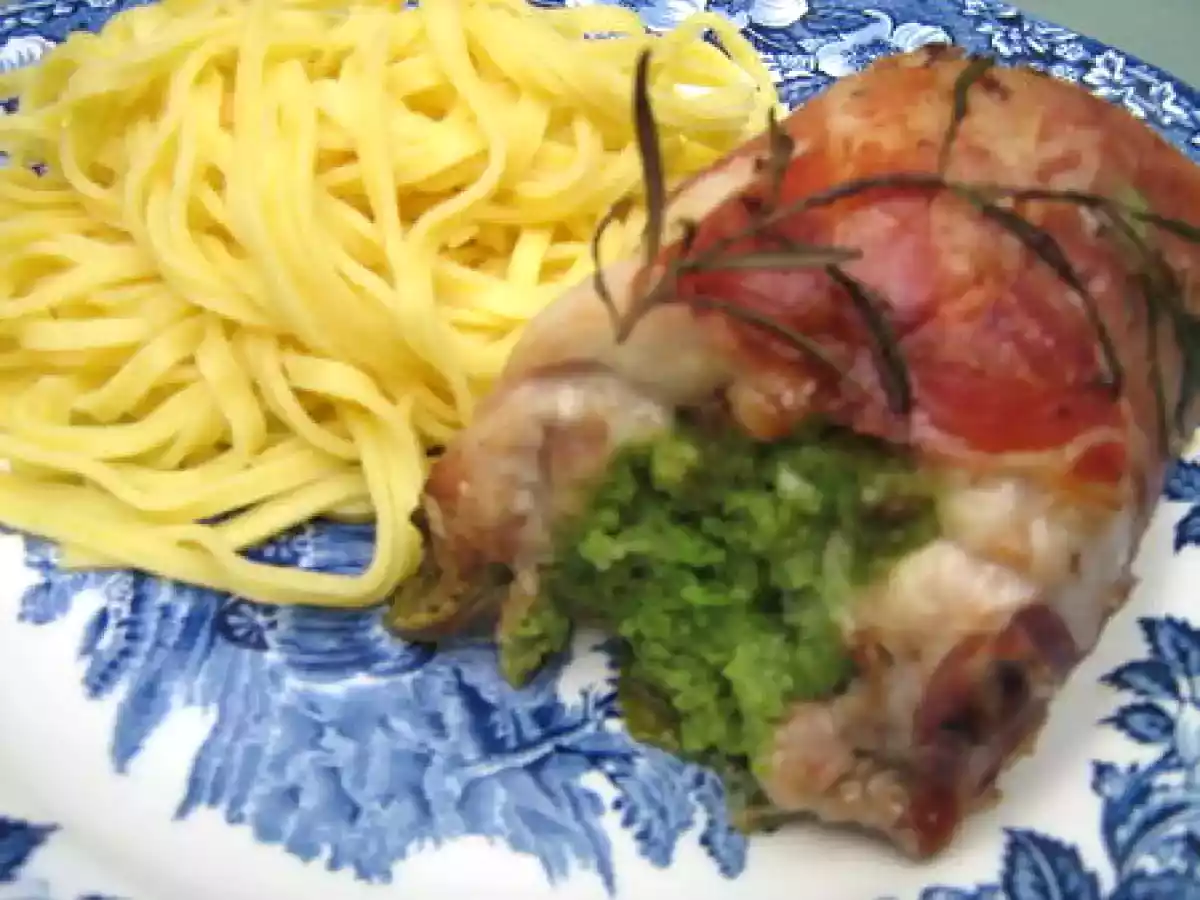 Paupiettes de lapin ricotta et roquette