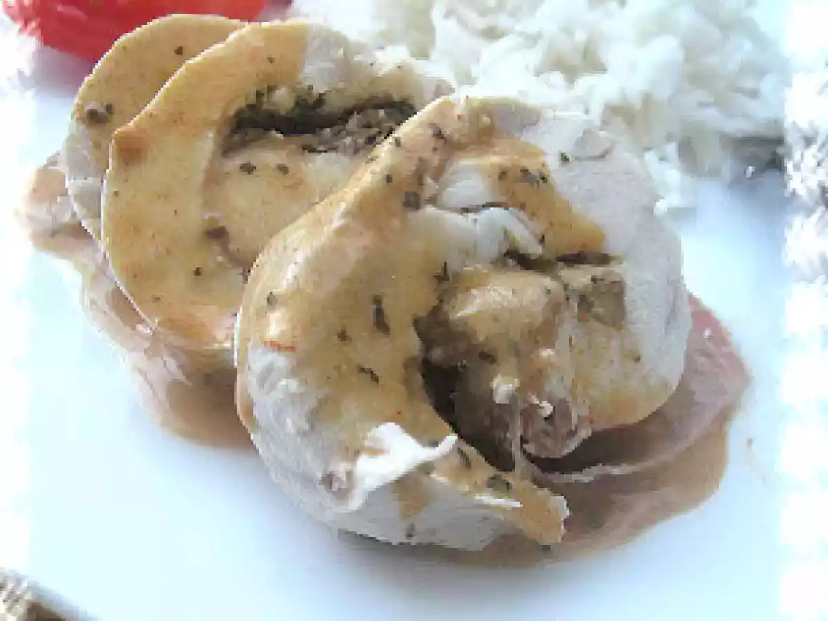 Paupiettes de poulet au prosciutto et au citron