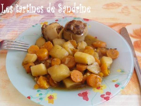 Paupiettes de veau aux carottes - photo 2