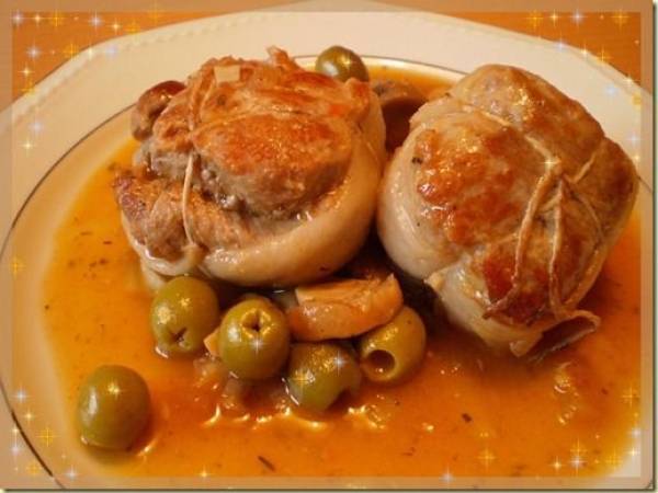 Paupiettes De Veau Aux Olives