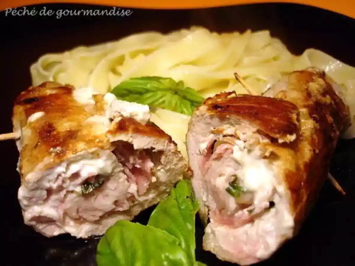 Paupiettes de veau farcies aux herbes