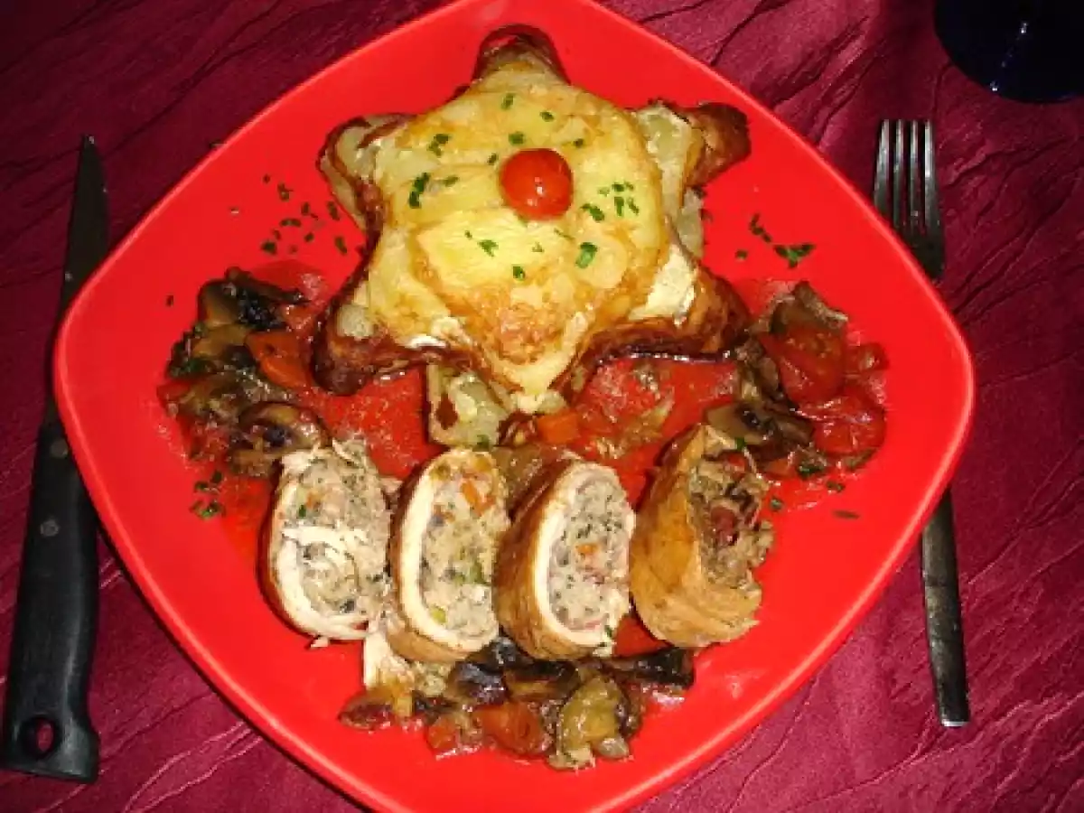 Paupiettes dinde et poulet