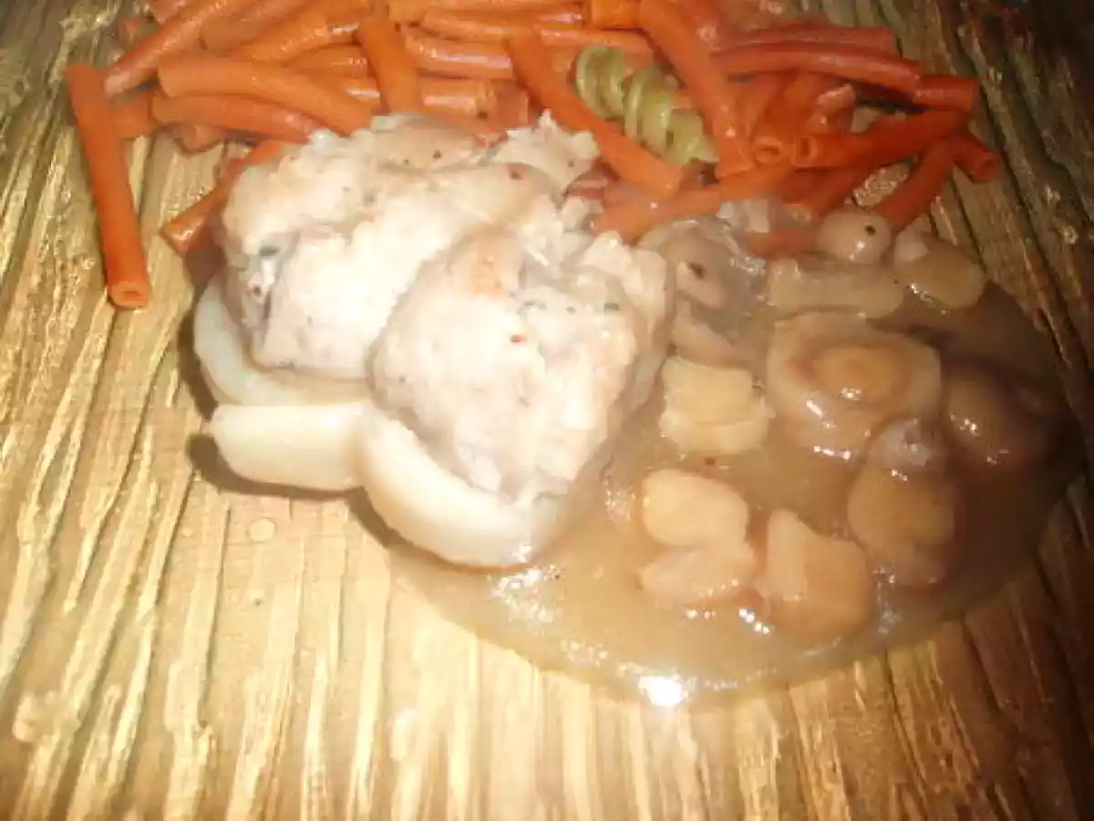 Paupiettes et sauce aux champignons