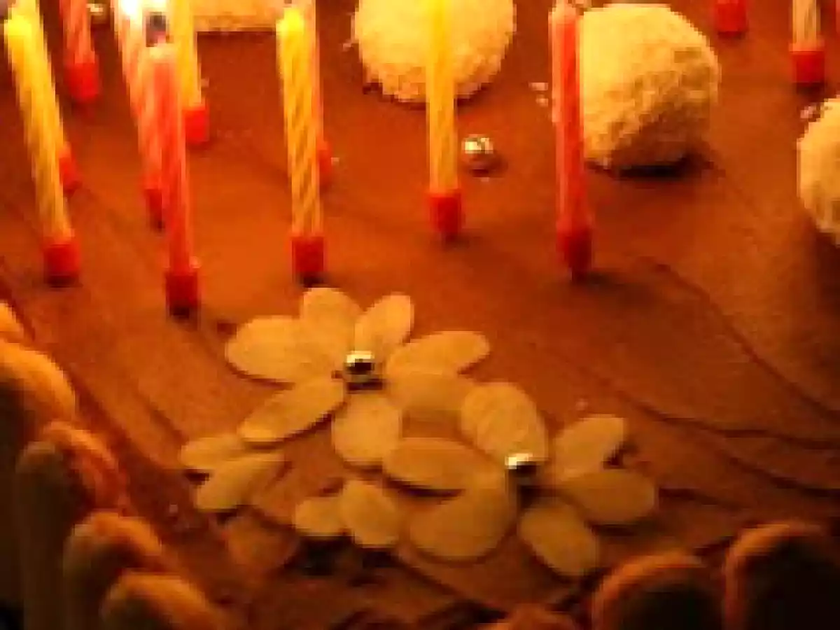 Pavé de Bruxelles revisité - crème au beurre chocolat et biscuits à la noix de coco