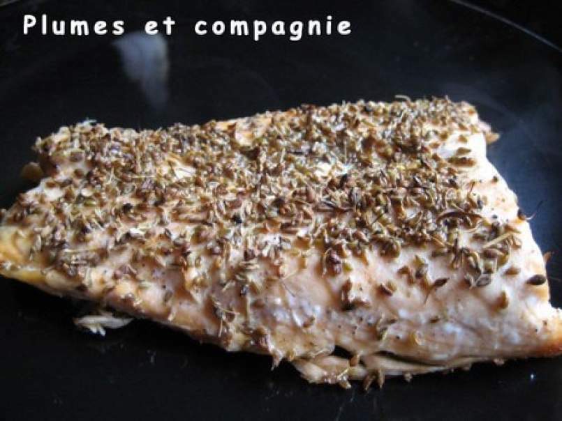 Pavé de saumon aux graines d'anis - photo 2