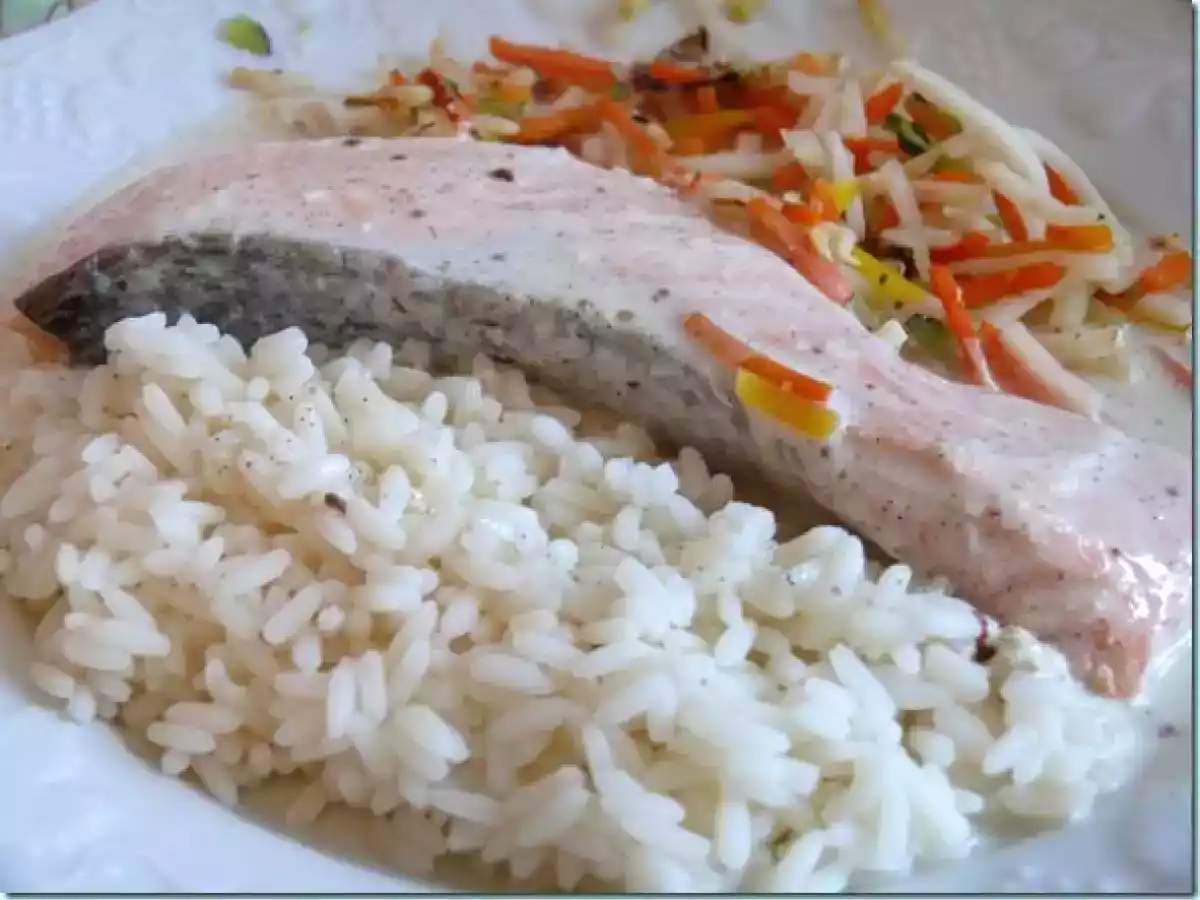 Pavé de saumon sauce à la vanille - photo 2