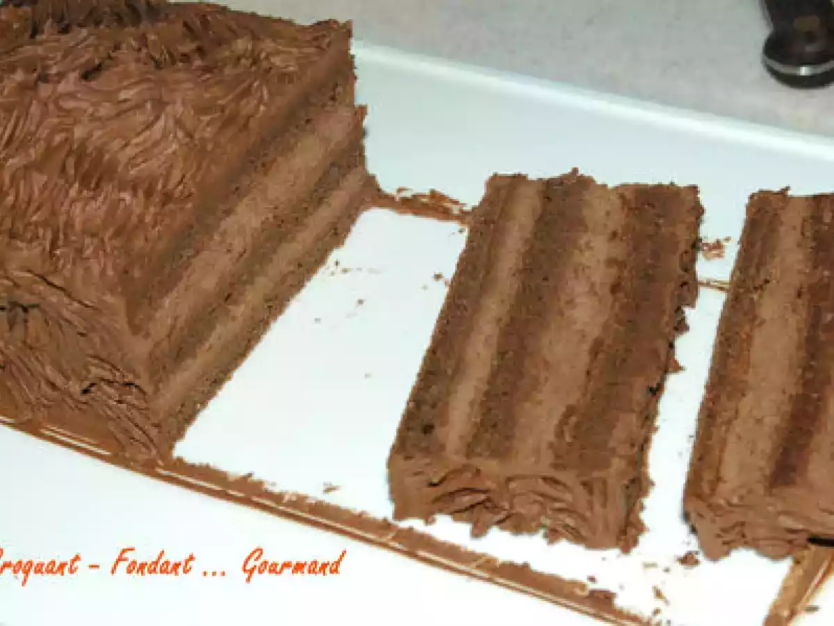 PAVÉ DOUBLE CHOCOLAT au COINTREAU