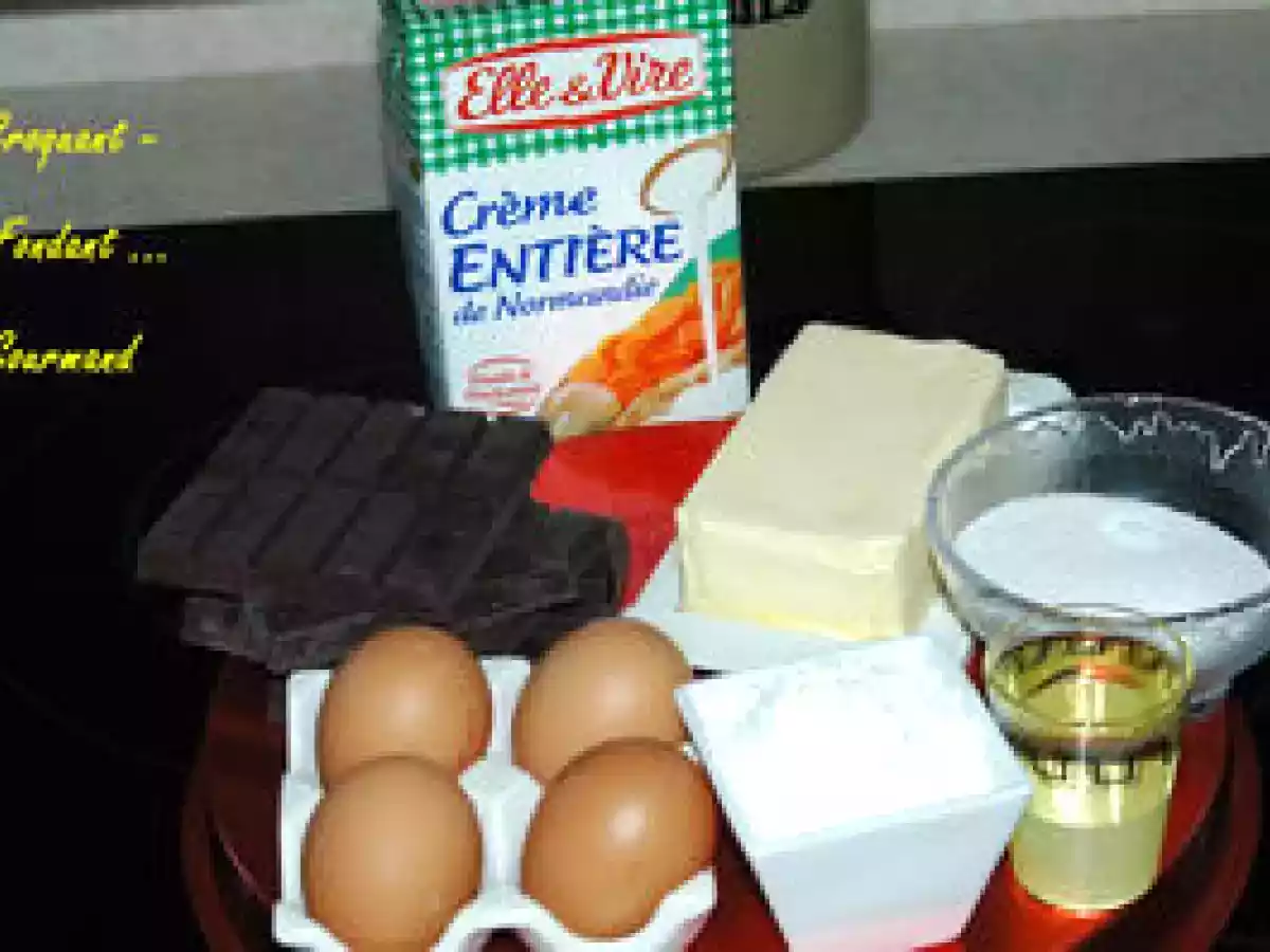 PAVÉ DOUBLE CHOCOLAT au COINTREAU - photo 5