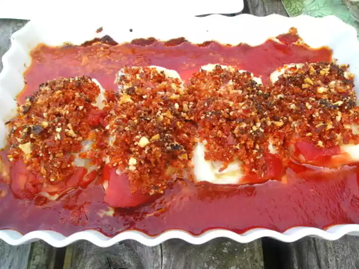 Pavés de cabillaud au crumble de chorizo