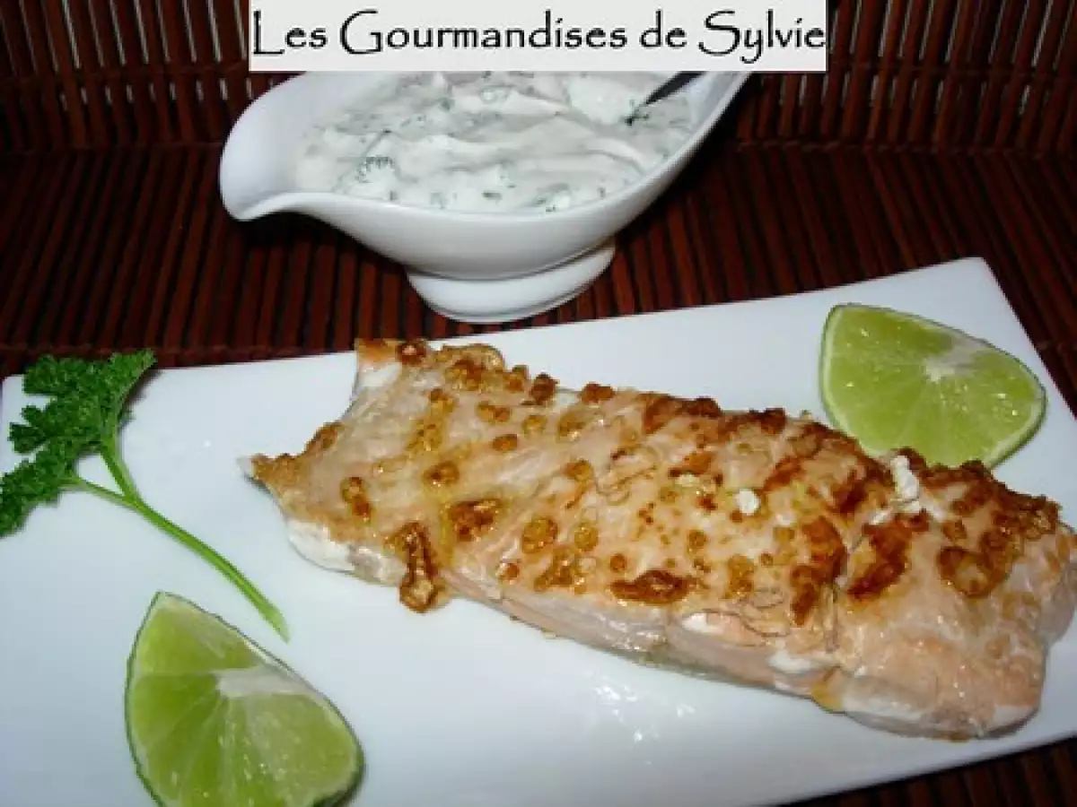 Pavés de Saumon grillés Sauce aux Herbes Fraîches - photo 2