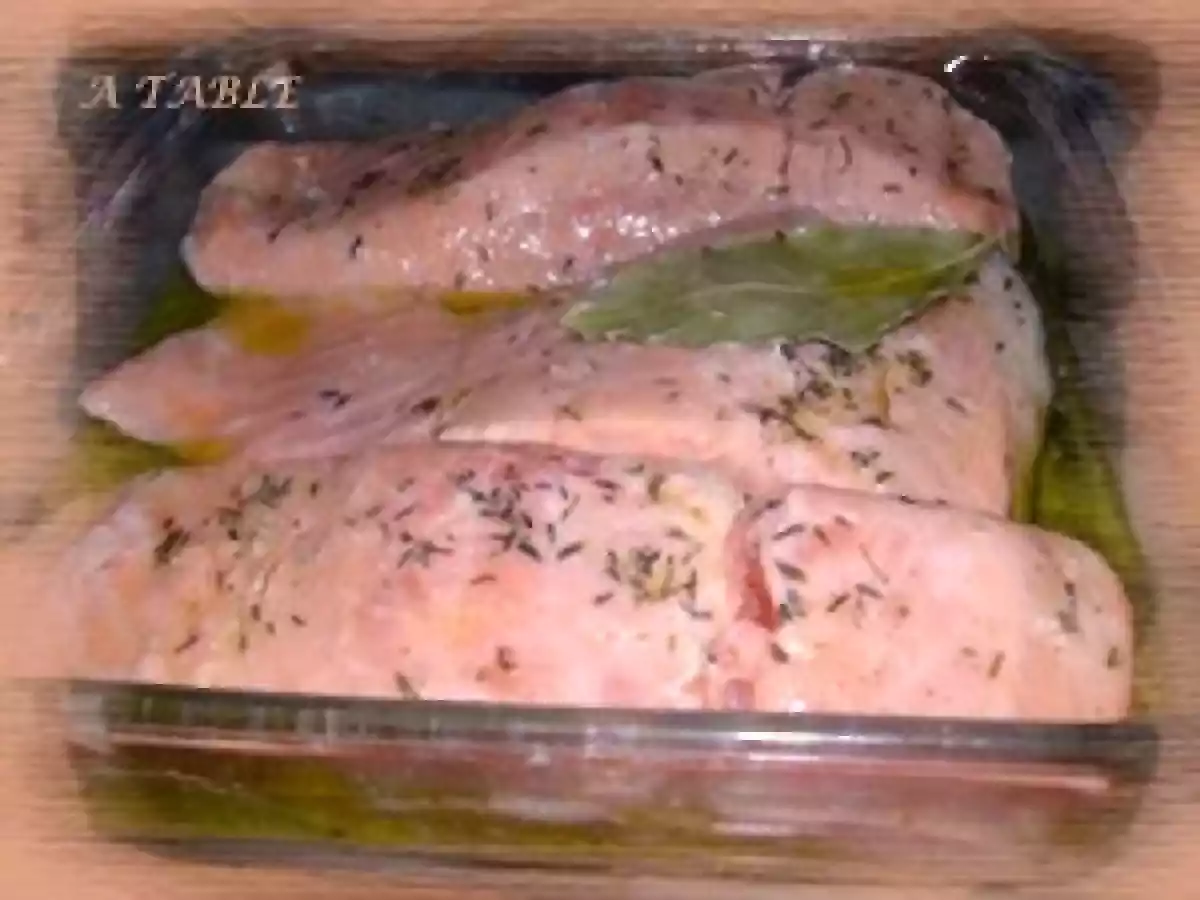 PAVES DE SAUMON MARINES AU CITRON - photo 3