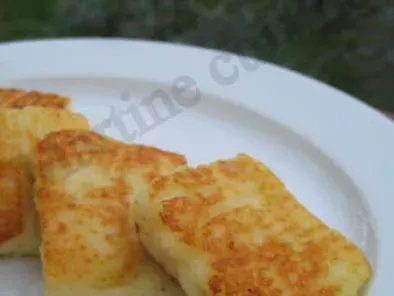 Pavés de semoule au fromage - Recette Ptitchef