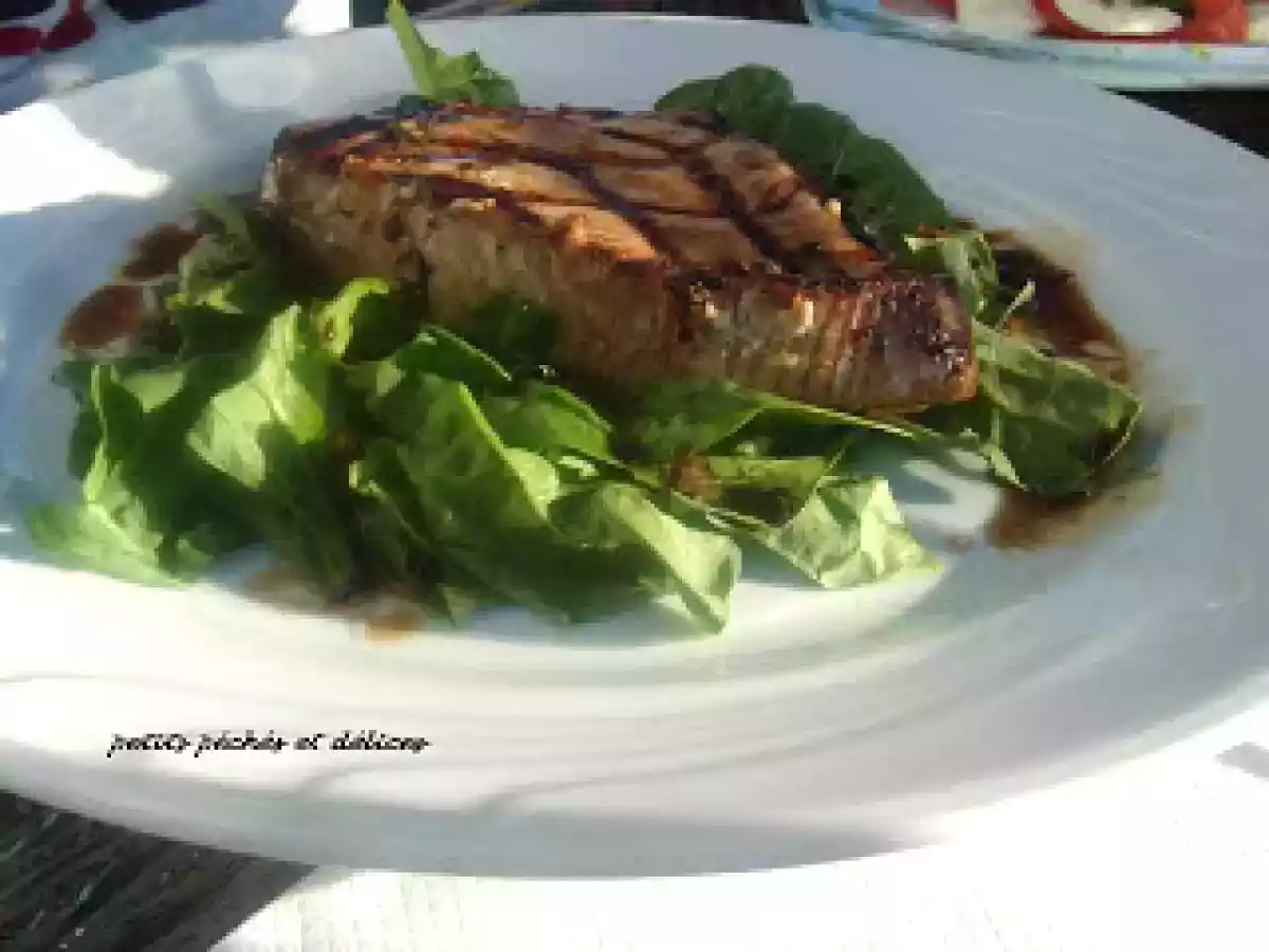 Pavés de thon grillés, sauce à l'orientale - photo 2