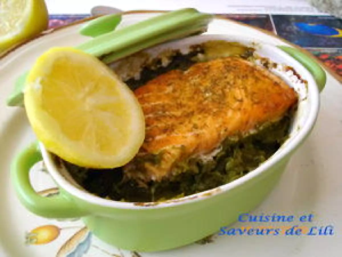 Pavés de truite aux tétragones