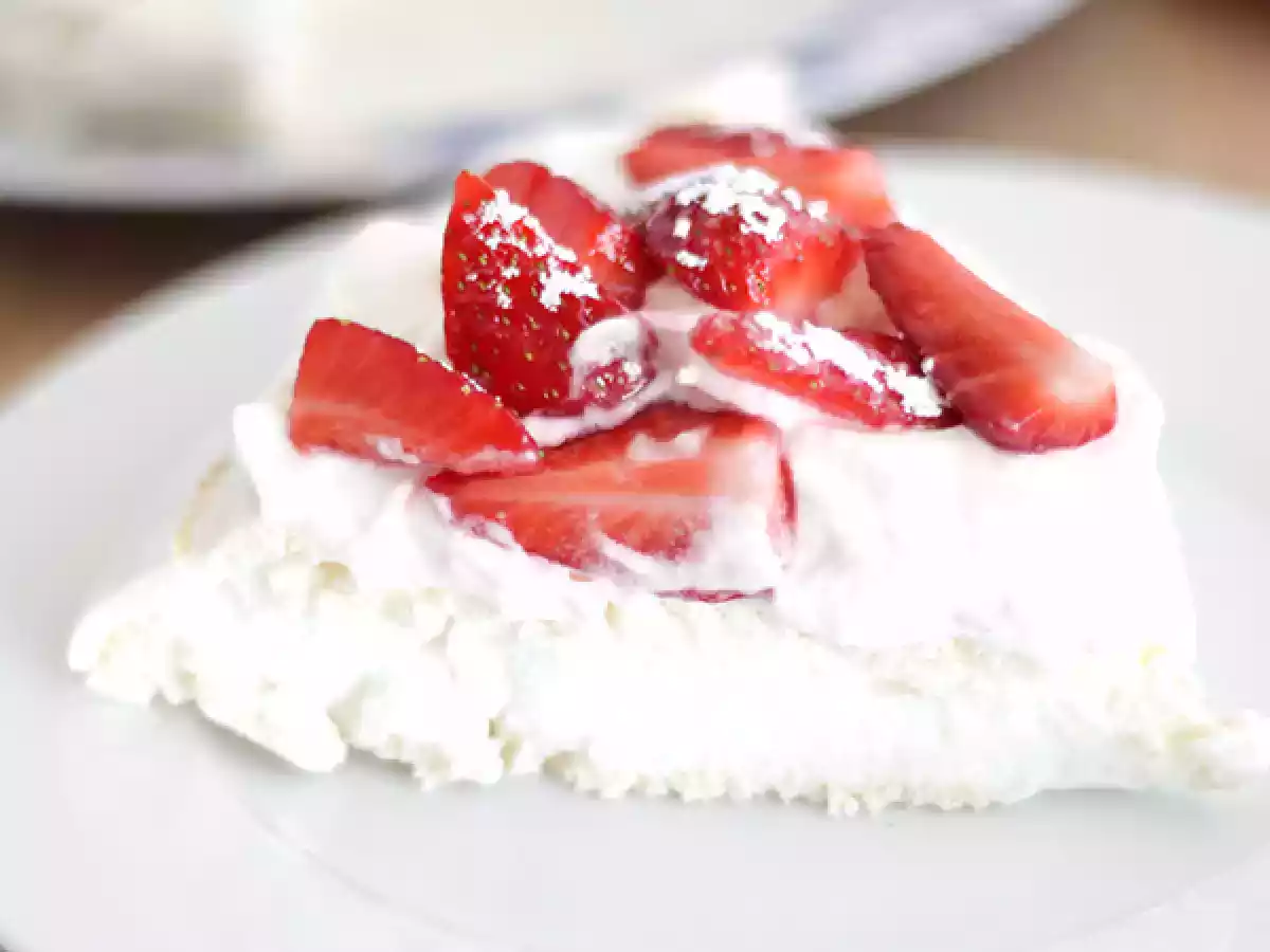 Pavlova aux fraises facile - photo 3