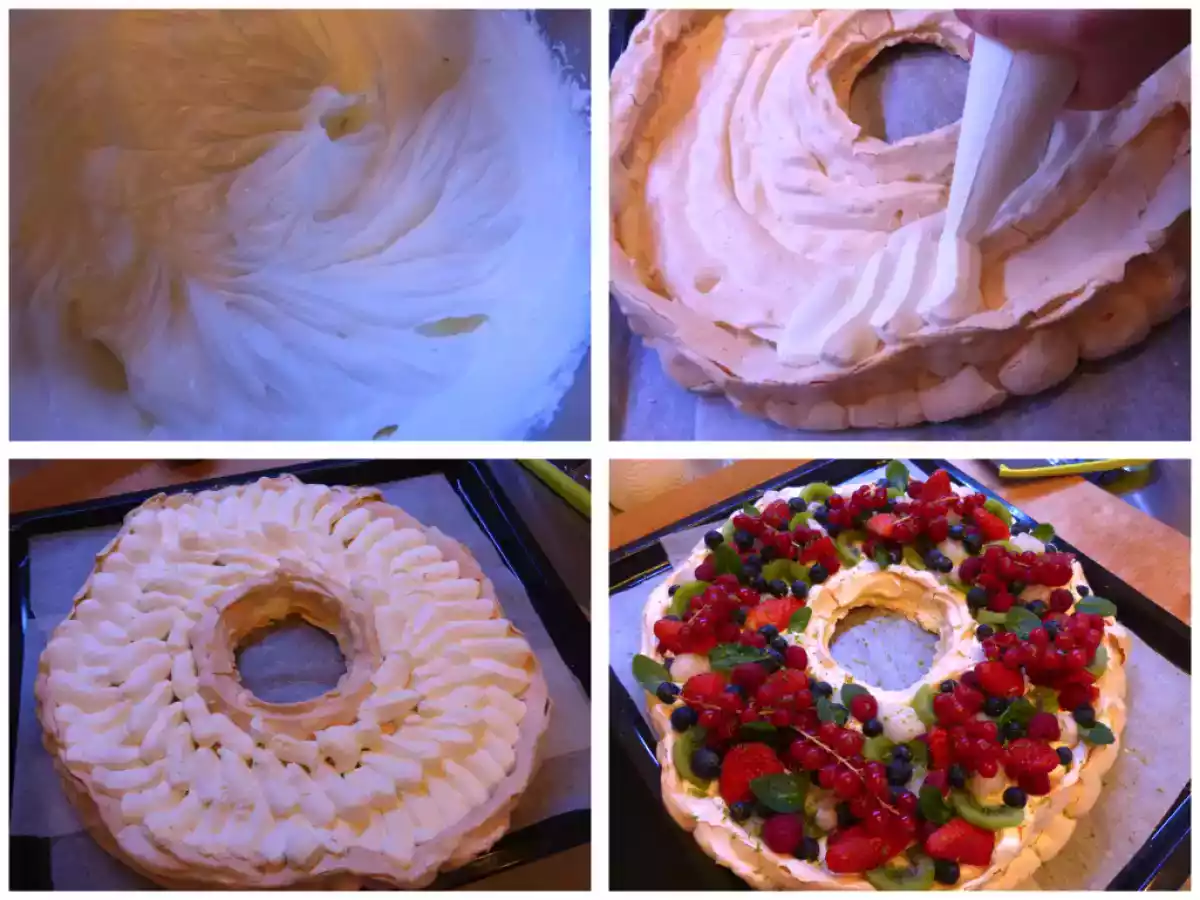 Pavlova aux Fruits Rouges en Couronne - photo 4