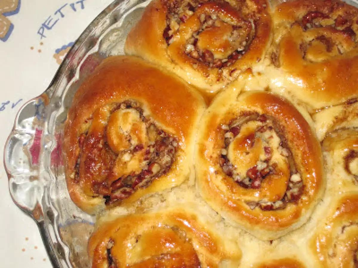 Pecan Rolls (Brioches roulées au Noix de Pécan) - photo 2