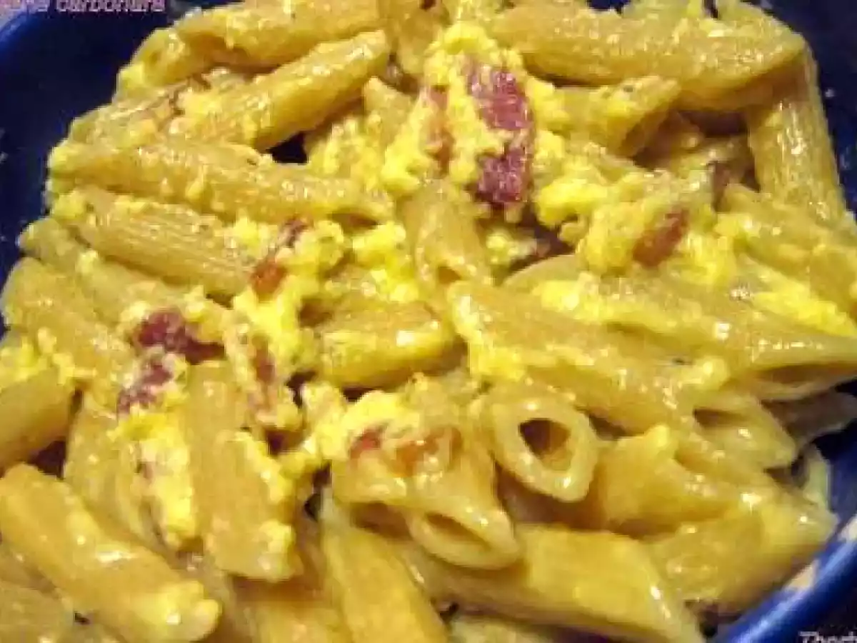 Penne à la carbonara