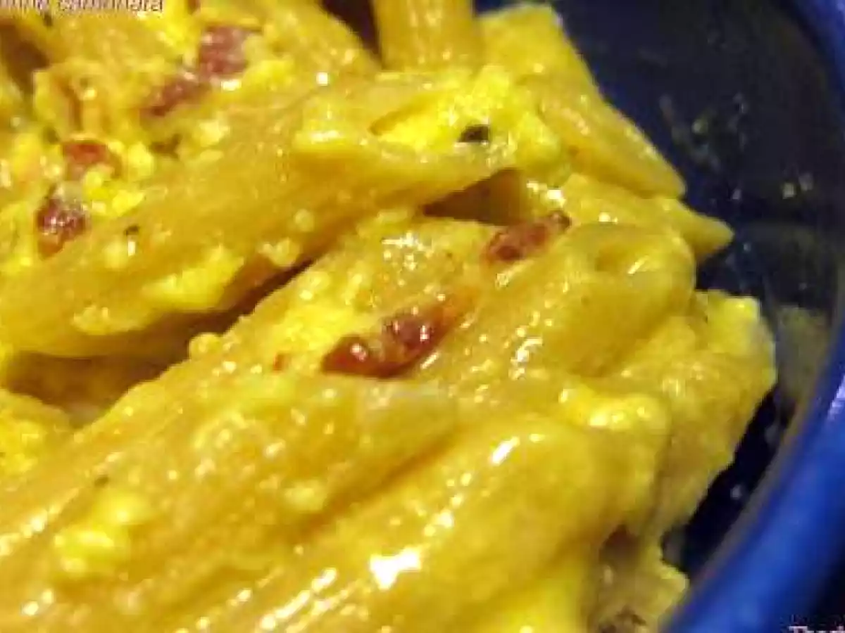 Penne à la carbonara - photo 2