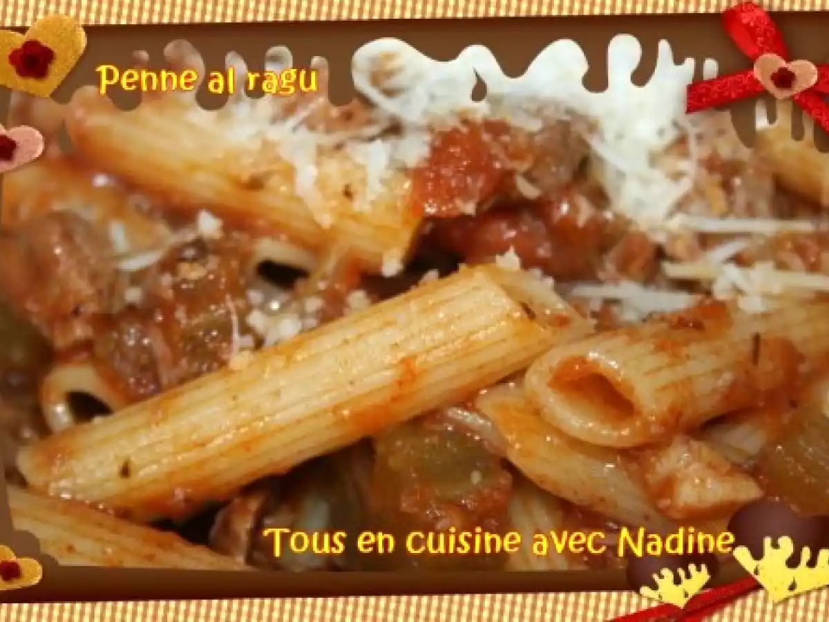 Penne al ragu