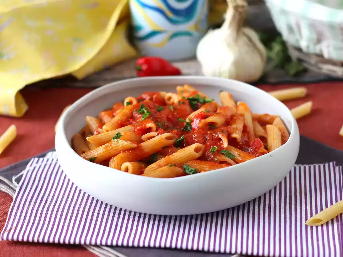 Penne all'arrabbiata : un classique italien qui réchauffe le cœur !