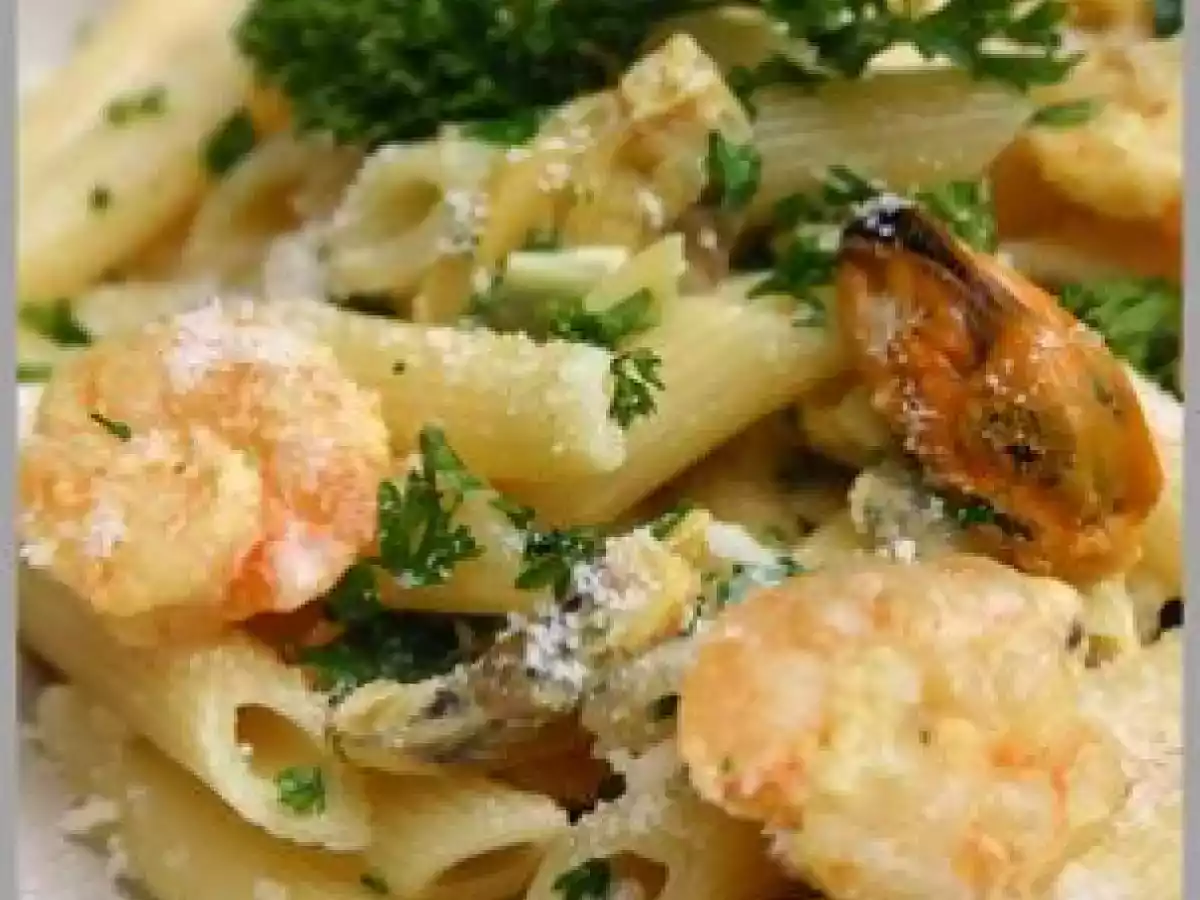 Penne aux fruits de mer