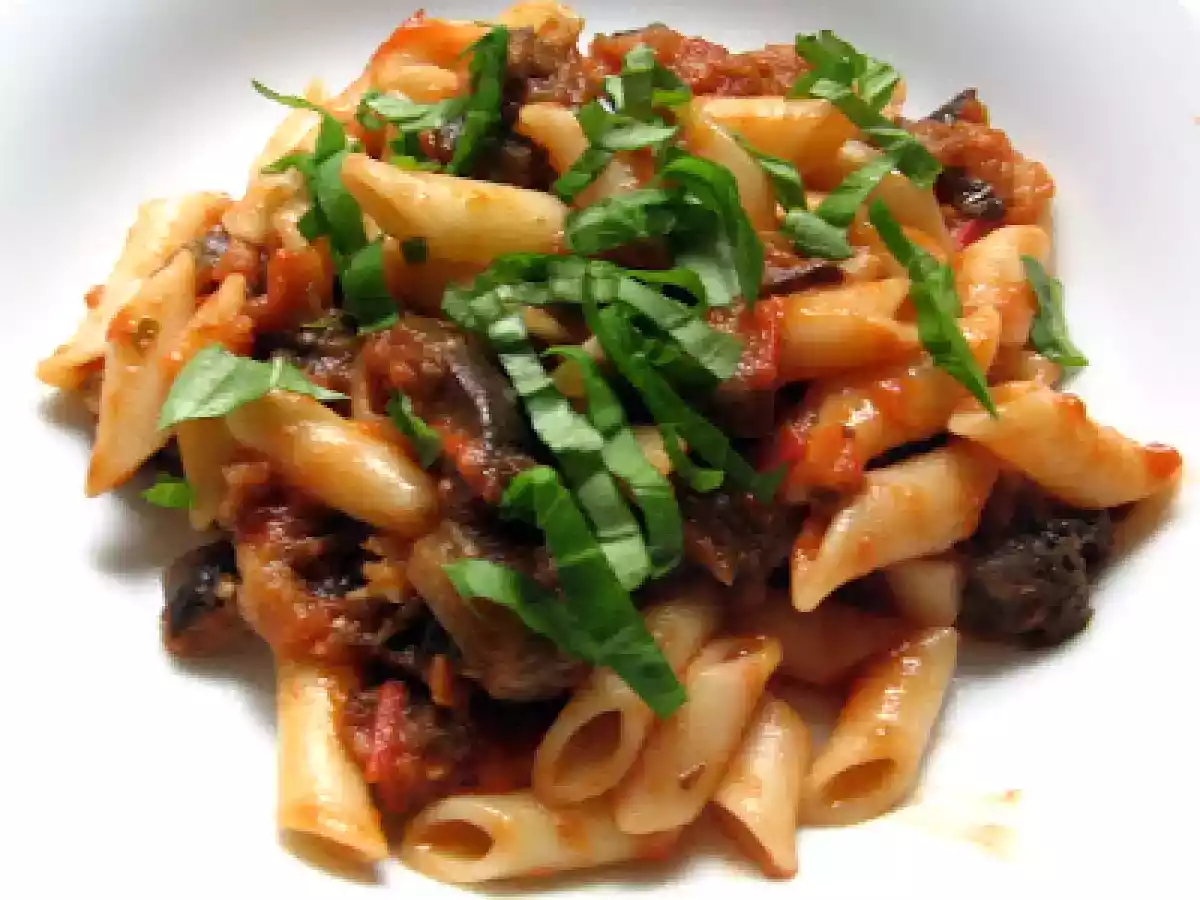 Penne con parmigiana di melanzane - photo 2