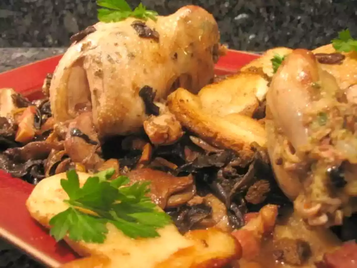 Perdrix farcies aux cèpes selon Paul Bocuse - photo 2