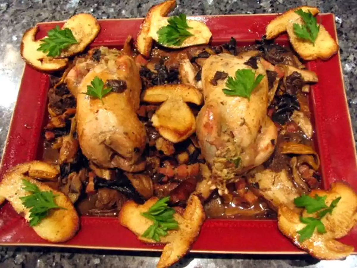 Perdrix farcies aux cèpes selon Paul Bocuse - photo 3