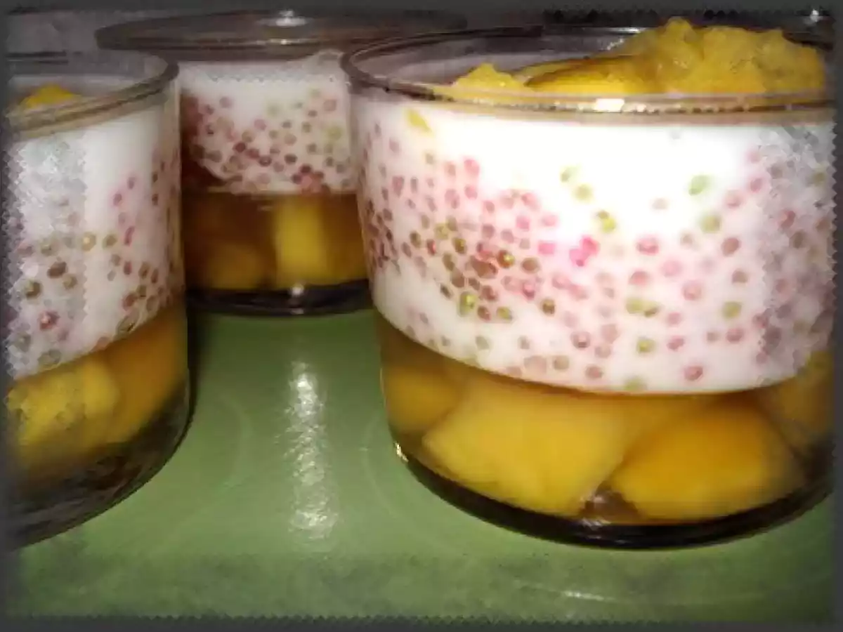 Perles de Tapioca à la mangue - photo 2