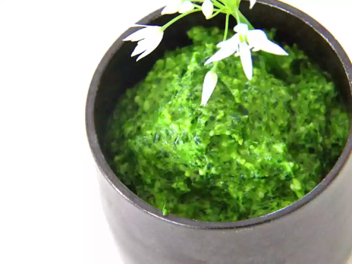 Pesto à l'ail des ours...